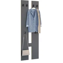 VCM Garderobenschrank Salia M schwarz
