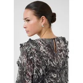 Kaffe Kleid Blusenkleid Schwarz 42