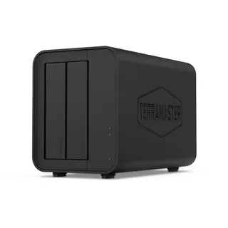 TERRAMASTER D2-320 USB 3.2(Gen2) 10Gbps-Speicher Externes Festplattengehäuse Support RAID 0/1/Single/JBOD(Ohne Festplatte)