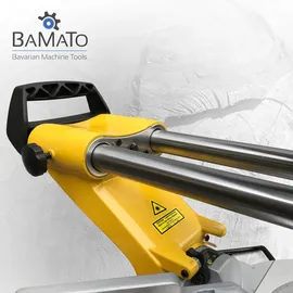 BAMATO Zug- Kapp- und Gehrungssäge KP-305 + Absauganlage AB-110 inkl. Adapter Se...
