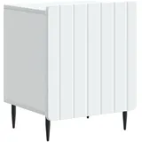 vidaXL Nachtschrank 34,5 x 43 x 52 cm Weiß