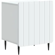 vidaXL Nachtschrank 34,5 x 43 x 52 cm Weiß