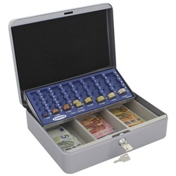 Rottner Geldkassette »HomeStar Cash Euro 1« silber