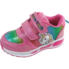 FLA EUROPE - LEOMIL NV. Klettschuh Kinder Rosa/Mehrfarbig 29