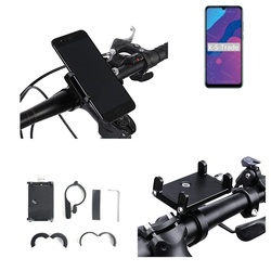 K-S-Trade für Huawei Honor Play 9A Smartphone-Halterung, (Handyhalterung das Fahrrad Halter Lenkstange Fahrradhalterung) schwarz