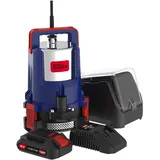 Güde Akku Klarwassertauchpumpe KTP 18-201-23 inkl. Akku u. Ladegerät