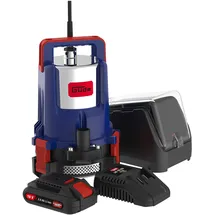 Güde Akku Klarwassertauchpumpe KTP 18-201-23 inkl. Akku u. Ladegerät