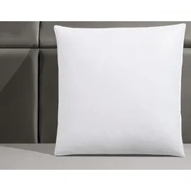 RIBECO KopfKissen Leon 80 x 80 cm Weiß