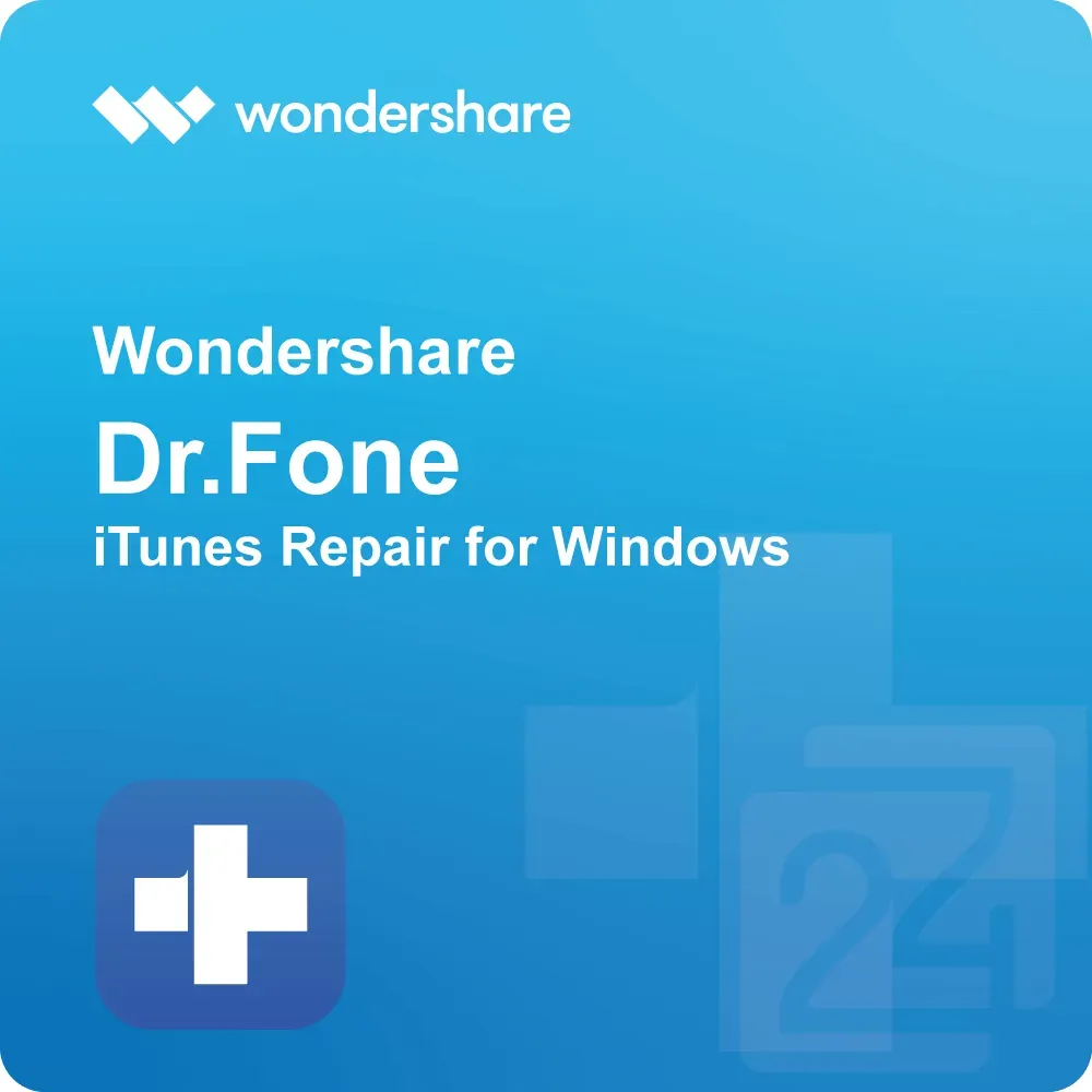 Wondershare Dr.Fone - iTunes Repair for Windows