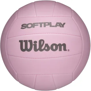 Wilson Soft Play Volleyball, Eva-Schaum-Beachvolleyball, Komfort & Stil, Offizielle Größe, Farbe: Pink