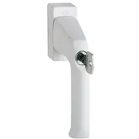 HOPPE Hoppe® Fenstergriff absperrbar London 013S/U11Z 200nm, ohne Schrauben, Aluminium, 6940373