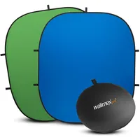 Walimex pro Falthintergrund grün/blau