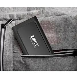 Emtec X210G 2 TB USB-C 3.2 Gen2 Schwarz-Weiß