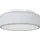 vidaXL Deckenlampe grau 1 E27 Stoff