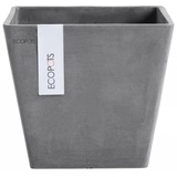 Permapack Ecopots Rotterdam 20x20x17,5cm Grau