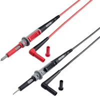 VOLTCRAFT Sicherheits-Messleitung [4mm Sicherheits-Stecker Prüfspitze 1.00 m Schwarz, Rot