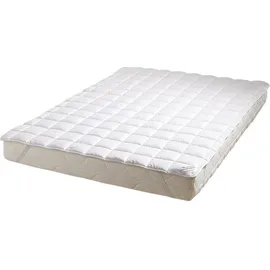 Traumschlaf Matratzenauflage 90 x 200 cm weiß