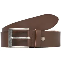JACK & JONES Herrengürtel Leder 105 Braun
