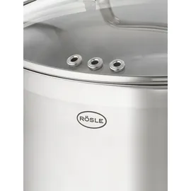 Rösle Charm Topf-Set 4-tlg. 3 x Kochtopf + Stielkasserolle