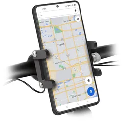 SBS TEERIDEMETAL, Handy/Smartphone, Passive Halterung, Fahrrad, Roller, Schwarz