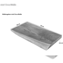 Sam Wandregal 50 x 20 cm Braun