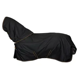 Bucas Irish Turnout Light Regendecke 50g 125 cm Schwarz/Gold