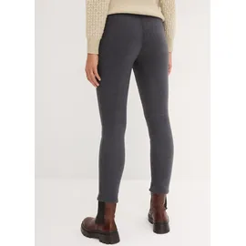 bonprix Umstandsleggings BONPRIX, Damen, Gr. 48/50 (XL), N-Gr, grau (anthrazit meliert, wollweiß), Obermaterial: 85% Polyester, 15% Baumwolle.