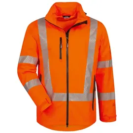 Elysee AIDEN Warnschutz-Regenjacke Unisex Orange S