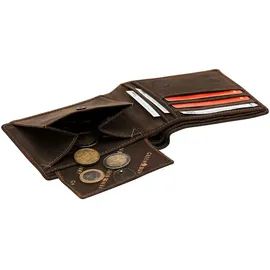 GREENBURRY Vintage Geldbörse Herren braun