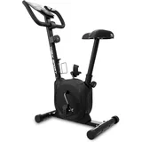 TREX SPORT Heimtrainer Fahrrad TX-350MB RIZE | Hometrainer Fahrrad |Pulssensoren, extrem leises Magnetbremssystem mit 10 Widerstandsstufen, 5 Sitzhöhen, 120 kg belastbar (BLACK NIGHT)
