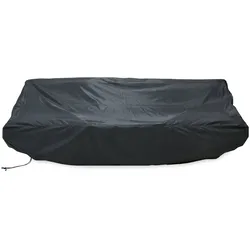 HKliving - Cover für Aluminium Outdoor Lounge Sofa, schwarz
