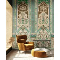 Living Walls Orientalische Mustertapete 2,7 m x 10 m 1 St Beige/Braun/Grün
