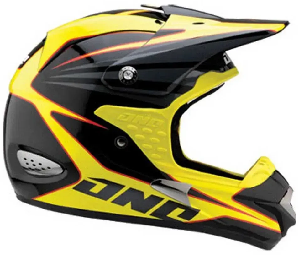 One Industries Trooper Racing Offroad-helm - Yellow - XL