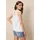 TAMARIS Spitzentop TAMARIS, Damen, Gr. 38, weiß, Single Jersey, Obermaterial: 95% Viskose, 5% Elasthan, unifarben, ausgestellt hüftlang, Rundhals, Tops Spitzentop, aus Viskose