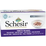 Schesir Thunfisch mit Rinderfilet 6 x 50 g