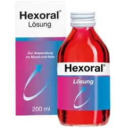 Hexoral® Lösung bei Entzündungen im Mundraum 200 ml