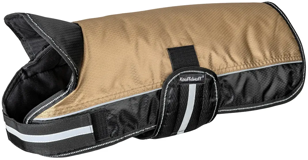 Knuffelwuff Hundemantel Funktionstextil reflektierend mit Kragen