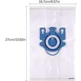 Bunthaus Staubsaugerbeutel Für Miele Gn, Miele Complete C3, Complete C2 Und Classic C1, Hyclean 3d Efficiency Miele (10 Beutel + 6 Netze)