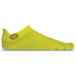 Vibram Damen/Herren/Unisex No Show Zehensocken S gelb