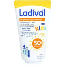 LADIVAL empfindliche Kinderhaut Creme LSF 50+