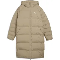 Puma Winterjacke "Mono Parka mit Kapuze Damen", Damen, Gr. XS, beige (ice coffee beige), Obermaterial: 100% Polyester; Futter: 100% Polyester; Füllung: 100% Polyester; Seitentasche – Unten: 100% Polyester, Jacken