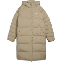 Puma Winterjacke "Mono Parka mit Kapuze Damen", Damen, Gr. XS, beige (ice coffee beige), Obermaterial: 100% Polyester; Futter: 100% Polyester; Füllung: 100% Polyester; Seitentasche – Unten: 100% Polyester, Jacken