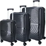 DYX Paris Koffer-Set 3-tlg. schwarz