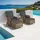 Tectake Benissa Loungeset beige