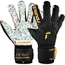 REUSCH Torwarthandschuhe Attrakt Freegel Fusion, black / gold, 12