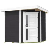 A 2,09 x 2,05 m anthrazit