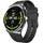 Bea-fon 401 BT 51 mm Kunststoffgehäuse Schwarz Silikonarmband Schwarz One Size