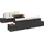 vidaXL Garten-Sofa-Set 8-tlg. Schwarz