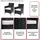 MCW Hamar-S Polyrattan Gartensessel 59 x 60 x 83 cm anthrazit inkl. Kissen 2er Set
