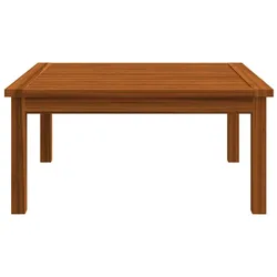 vidaXL Garten-Beistelltisch 63x63x30 cm Akazie Massivholz